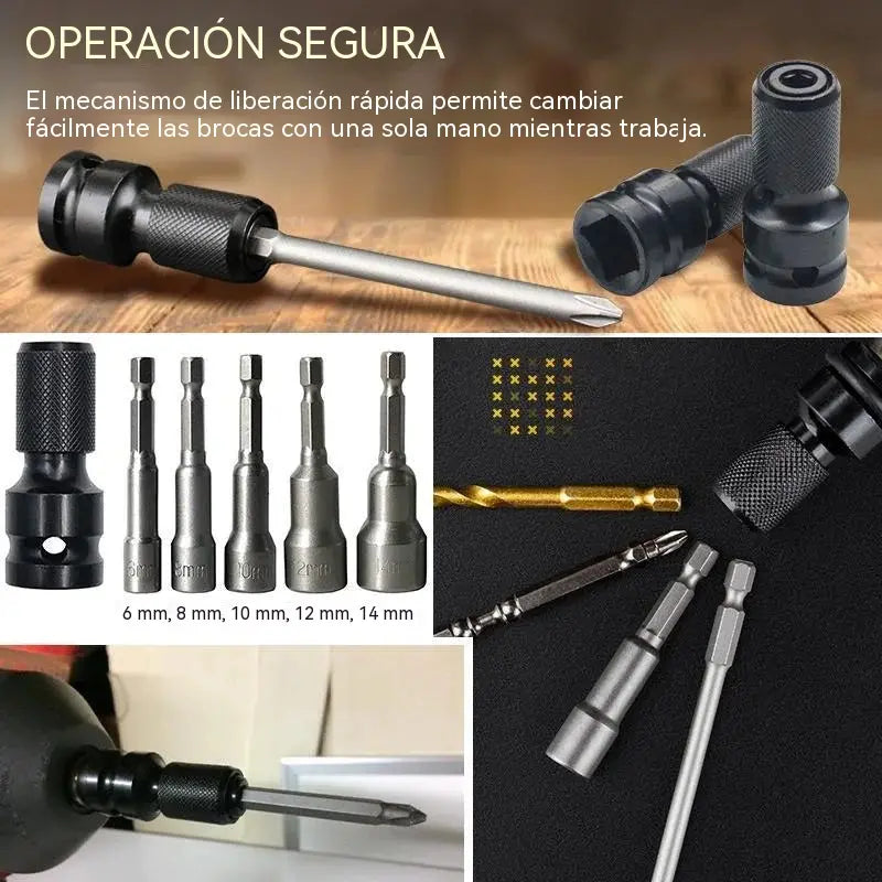 🔩 Más Versatilidad para tus Herramientas con un Solo Accesorio