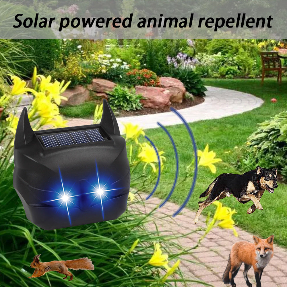 🔥【50% OFF】🐂🐖 Livadă Pești Iaz Câmp de orez Repelant solar pentru păsări Alarma sonoră și luminoasă
