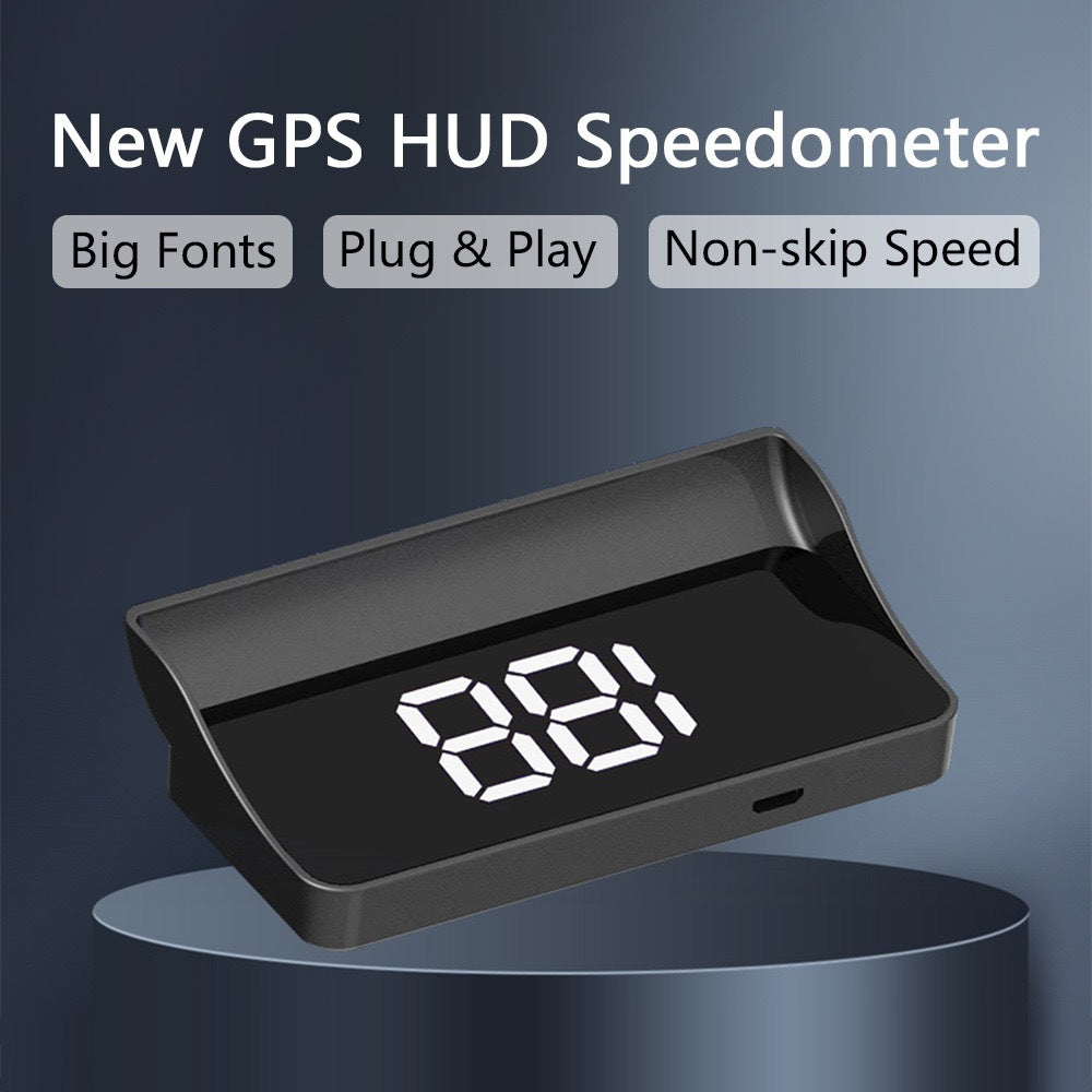 【Szwajcarska wojskowa nawigacja GPS „Unikanie kary”】Nowy prędkościomierz i obrotomierz GPS z wyświetlaczem HUD