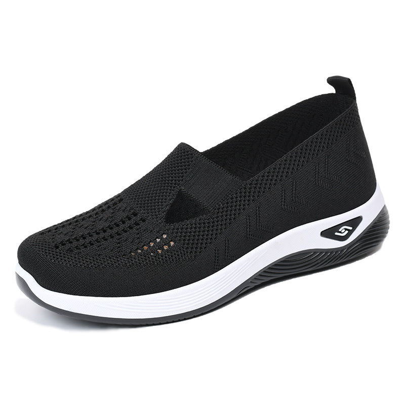 ✨🎉【50% de descuento】🥿【35-40】Zapatos cómodos, transpirables y antideslizantes para personas de mediana edad y mayores en verano, con suelas suaves🔥