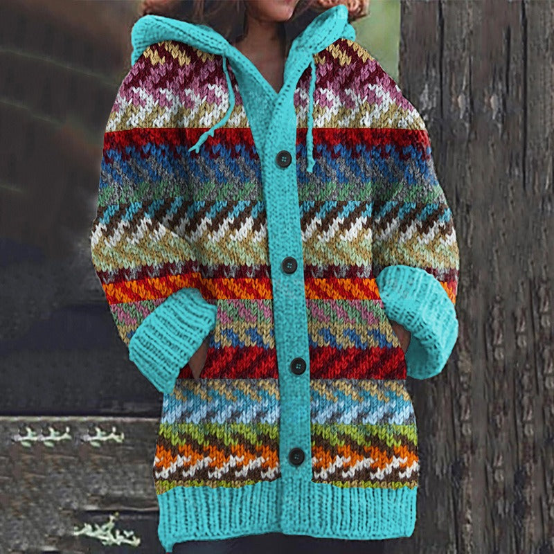 🥰🧣【S-5XL】Cardigan pulover cald retro confortabil în stil nou 3815926