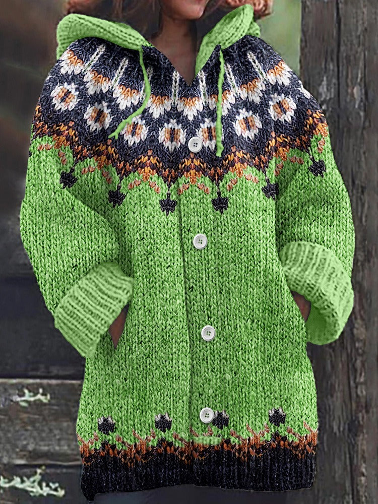 🥰🧣【S-5XL】Cardigan pulover cald retro confortabil în stil nou 3815926