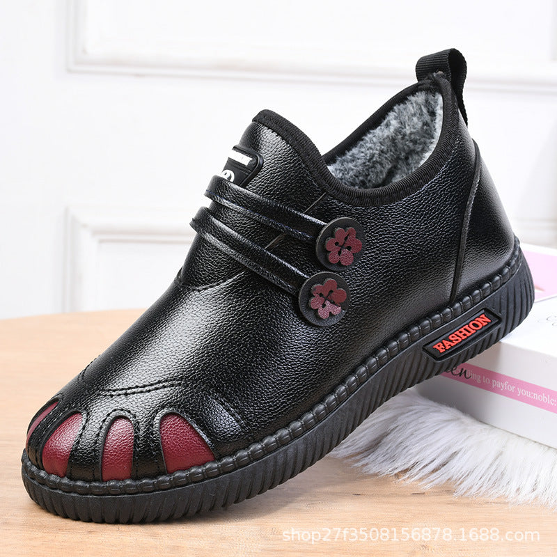 【36-41】 Pantofi iarna noi din bumbac,lână caldă, impermeabilă și anti-alunecare 3782629