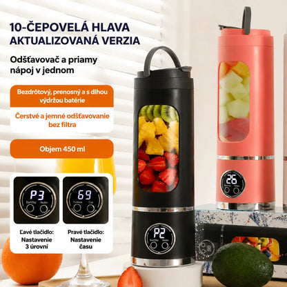 ✨🍹 Bezdrôtový prenosný mixér 🔥 Bezdrôtový, prenosný dizajn