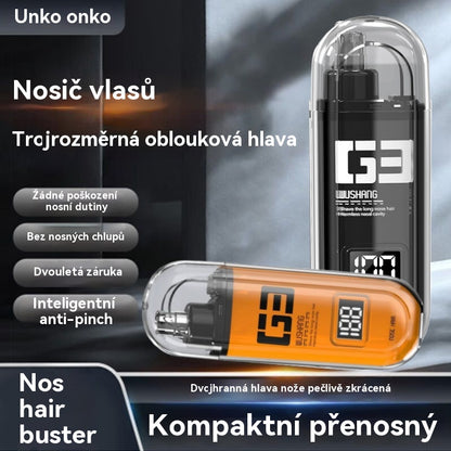 🔥Top hit 【Kupte 1 a dostanete 1 zdarma】🏆🔥Prenosný zastrihávač nosových chĺpkov (bezbolestný a presný)