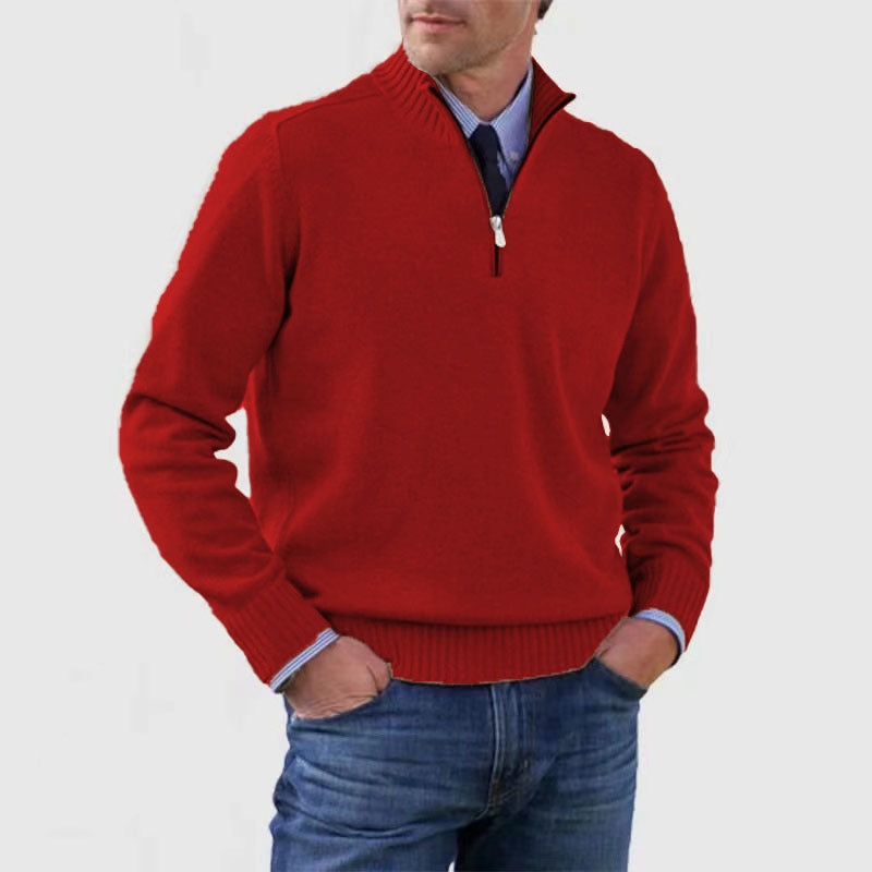 🔥👔【L-5XL】Popularni topli puloveri s patentnim zatvaračem za jesen i zimu