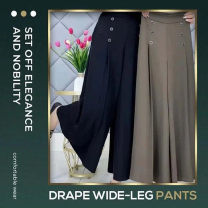 【M–5XL】Szerokie plisowane spodnie – 50% zniżki przez ograniczony czas