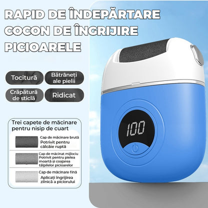 🦶🛁✨🔥Kúpte 1 a získajte 2 zadarmo🔥Nové elektrické koliesko na pedikúru, odstraňovanie odumretej kože z päty, elektrické koliesko na pedikúru