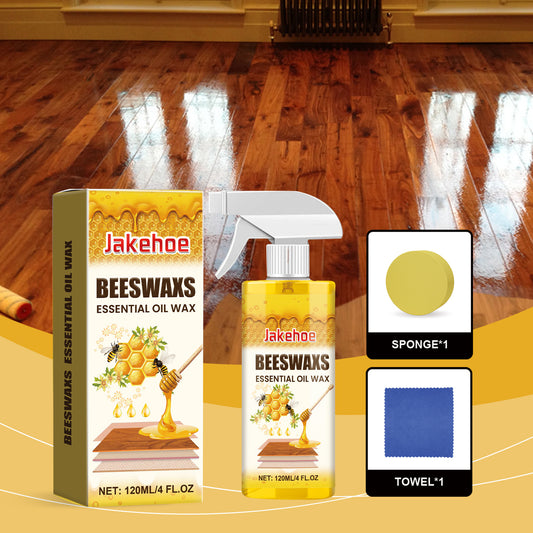 🔥【Rabat 50%】😍Spray do polerowania drewna (z gąbką i ręcznikiem) do pielęgnacji mebli, chroni lakier i zapobiega pęknięciom