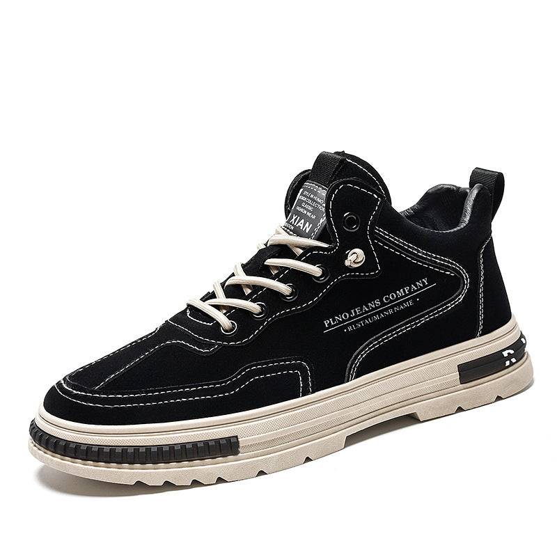 【39-44】Nuevos zapatos de piel suave transpirable para hombre, otoño/invierno 2025