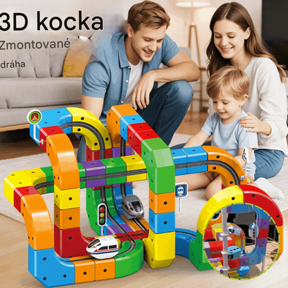 🎉📣50% zľava!!!🎁🚄 Elektrická železnica - Rozvíja kreativitu a logické myslenie 🎨🧠