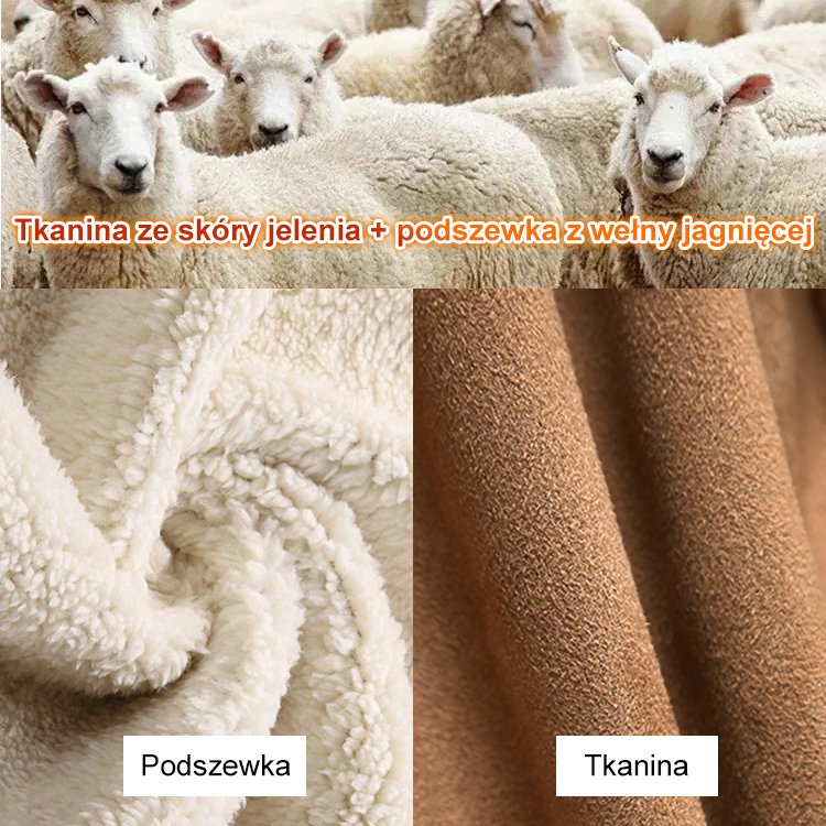 🔥⛄【Ograniczona zniżka 50%】✨【S-5XL】Nowa modna ciepła damska kurtka z kapturem i podszewką ze zamszu i polaru