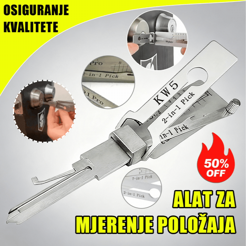 🔐Specjalne promocje w tym tygodniu🔑 - 50% zniżki🔥Dekoder kluczy ze stali nierdzewnej