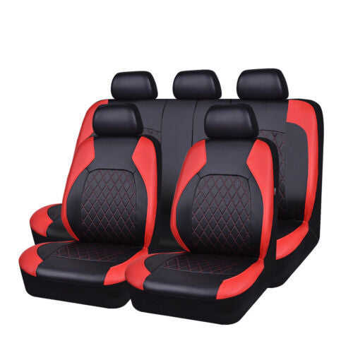 🔥Éxito de ventas 【50% de descuento】🚗🚗Juego universal de fundas para asientos de coche de cuero suave