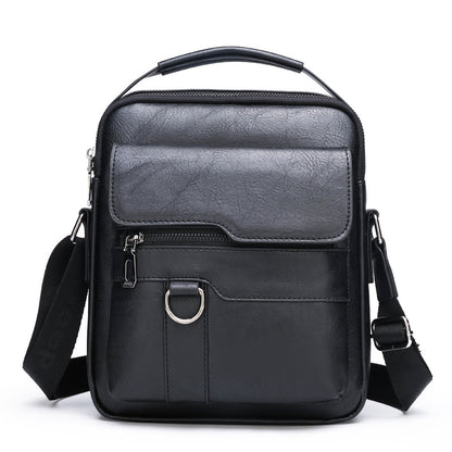 【【Compra 1, llévate 1 gratis】👜 Bolso casual de piel de vacuno para hombre