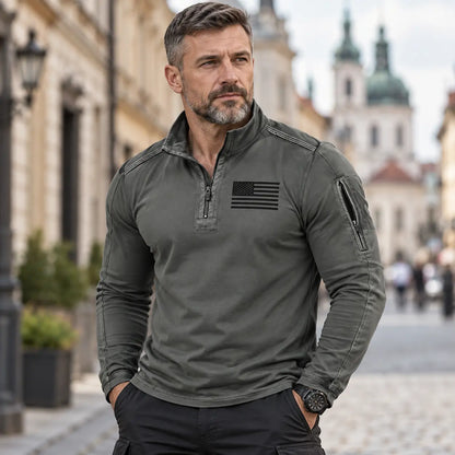 🔥Sudadera de cuello alto de manga larga para hombre, estilo casual, nueva llegada para la primavera de 2026.