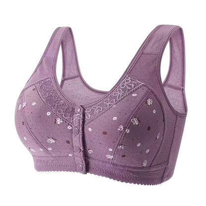 💕【Kup 1, otrzymaj 1 za darmo】👙【45-100kg】 Nowy i ulepszony wygodny koronkowy biustonosz w dużym rozmiarze