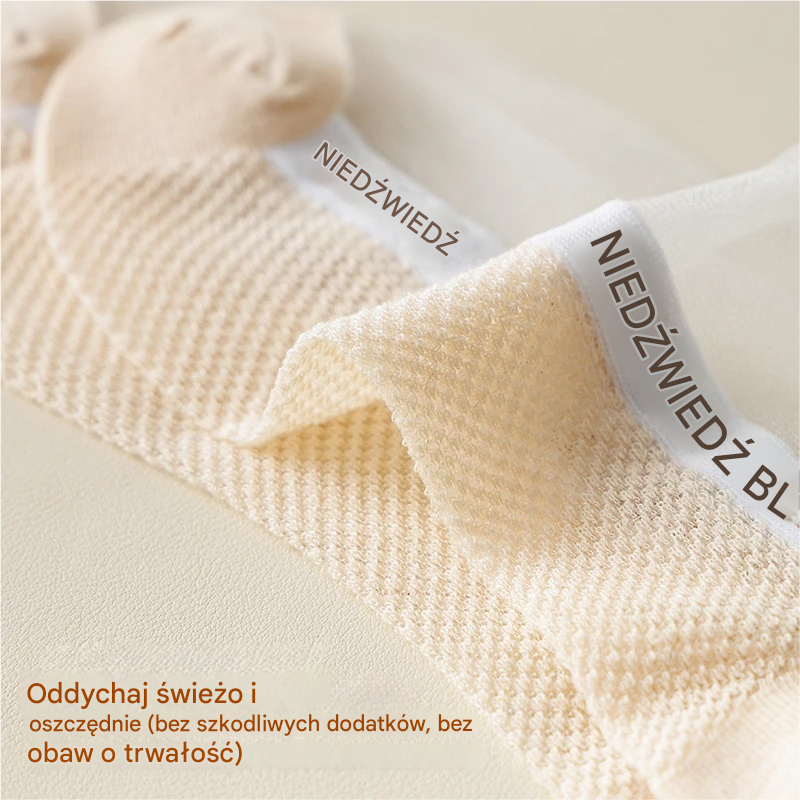 🧦Opakowanie 10 par🧦✨ Nowe letnie, wyjątkowo cienkie, modne skarpety z jedwabiu lodowego – chłodne, oddychające i nie uciskające.
