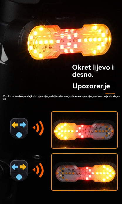 😀【Kupite jedan, dobijte jedan gratis】Nova višenamjenska bežična truba s daljinskim upravljačem za pokazivače smjera