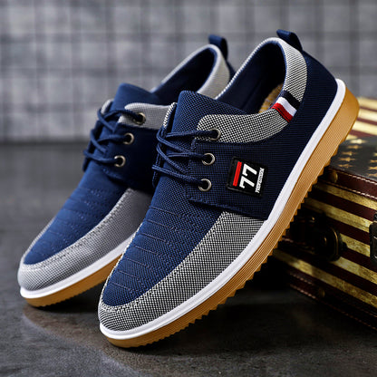 🔥OFERTA ESPECIAL🔥【39-44】Zapatillas casuales de lona transpirables para hombre (modelo 2026)