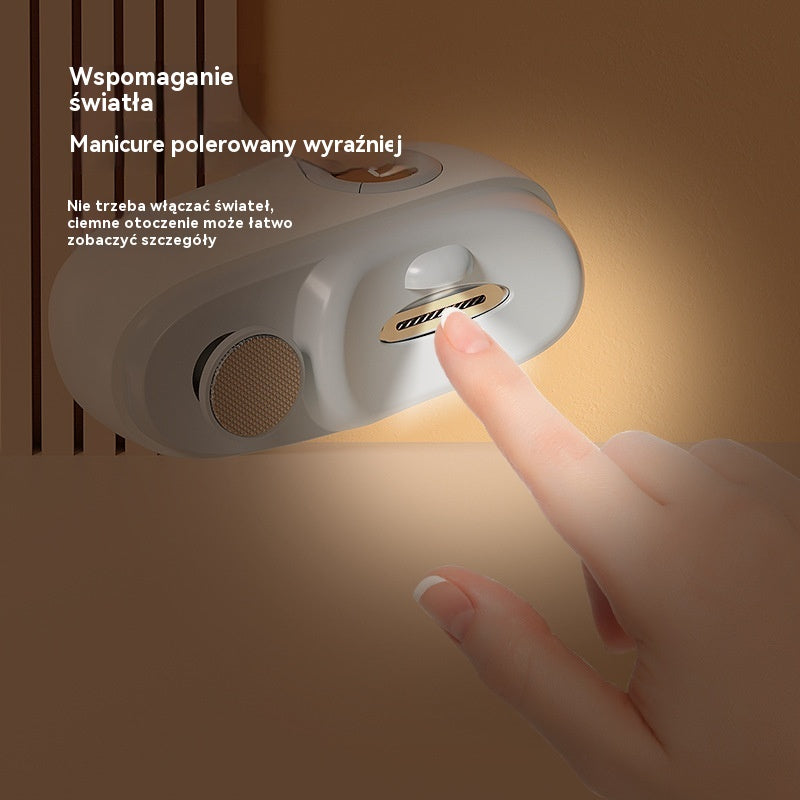 ✂️💅🔥Kup 1, a drugie otrzymasz gratis!🔥 Wielofunkcyjny elektryczny pilnik do paznokci, elektryczny obcinacz z ochroną przed przytrzaśnięciem