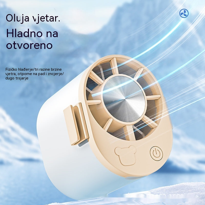 🔥【Kupite jedan, dobijte jedan gratis】🌀 Mini ventilator velike brzine koji se može nositi oko struka.