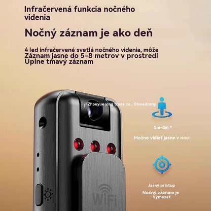 🔥【Časovo obmedzená ponuka!】⏳Kamera s vysokým rozlíšením, prenosný záznamník na hrudník, profesionálna akčná kamera.