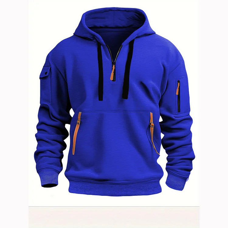 💥【50% zniżki🔥】【S-5XL】✨⛄Nowa zimna męska ciepła kurtka z kapturem, styl codzienny