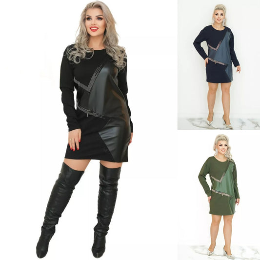 👗Produs nou🔥💥[S-5XL] Toamnă și Iarnă 2024 Nouă rochie elegantă la modă-3804382