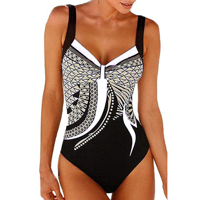 🩱🏊‍♀️【S-3XL】Sezónny výpredaj🏊‍♀️ Nové retro plavky 2026, vintage vzor, štýl bikiny