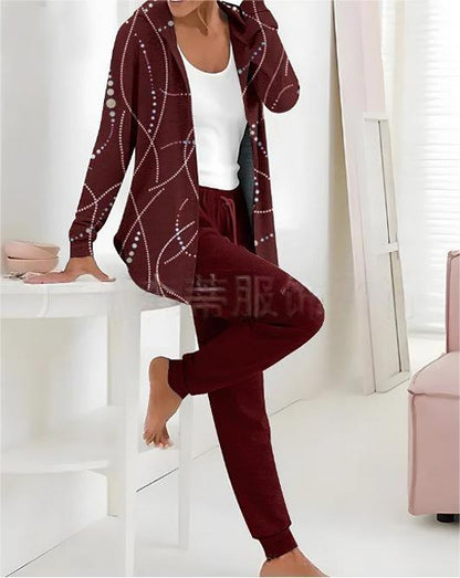 💃 50% OFF 💖 Nuevo conjunto de algodón sencillo para otoño e invierno 2025