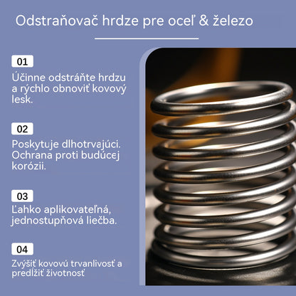 【Kúp 1, získaj 1 zadarmo】🔥 Vysoko koncentrovaný odstraňovač ocele a hrdze