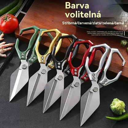 🔥【Dobírka】🔪✂️Časově omezená akce🔥Multifunkční a odolné kuchyňské nůžky