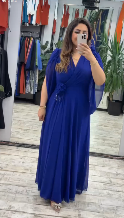 👗💥【S-5XL】Nuevo vestido de moda, diseño clásico, elegante y sencillo.