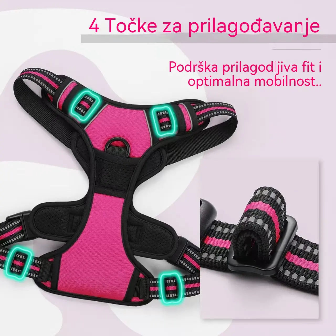 🦮Povodac protiv povlačenja za pse