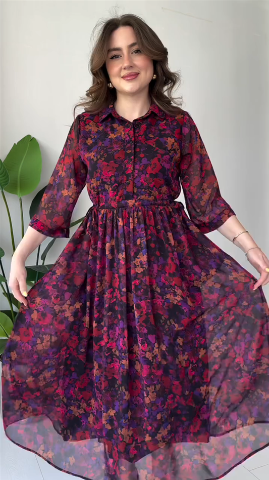 ✨👗【S-5XL】 2025 rochie elegantă, confortabilă și respirabilă