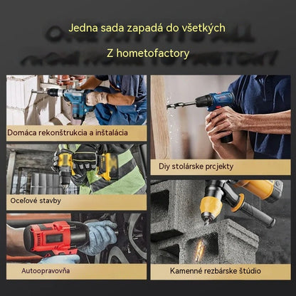 🔥Super výhodná ponuka 2026🔥 Sada vysokovýkonných excentrických vrtákov so štyrmi drážkami