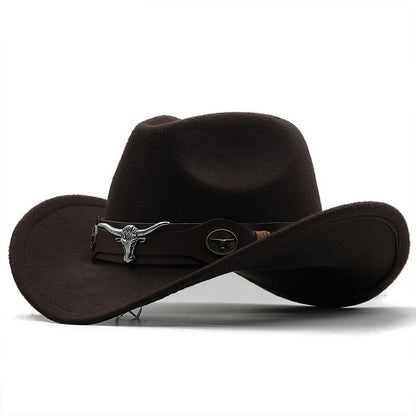 ☀️【50% reducere】Pălării de cowboy western pentru bărbați și femei, potrivite pentru călătorii în aer liber