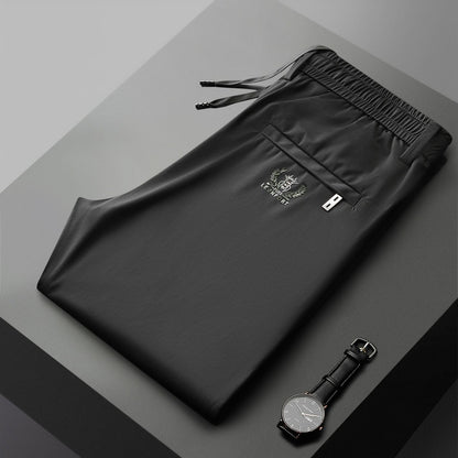 🔥Hit Sprzedaży 【Rabat 50%】👖 [40-115 kg] Nowe męskie spodnie z elastycznego jedwabiu na wiosnę i lato 2026
