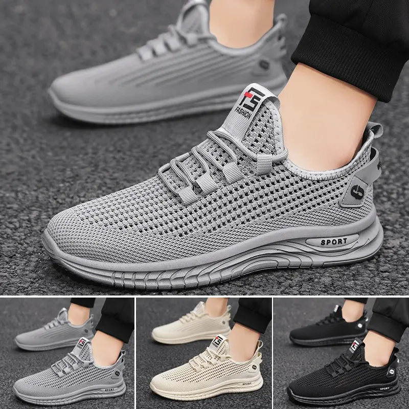 【50% OFF】👟【39-44】Udobne, prozračne, mrežaste, neklizajuće i moderne muške casual cipele.