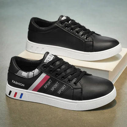 💯🔥 【39-48】Nowe męskie buty casual biznesowe z oddychającej, wodoodpornej i plamoodpornej skóry, z miękką podeszwą