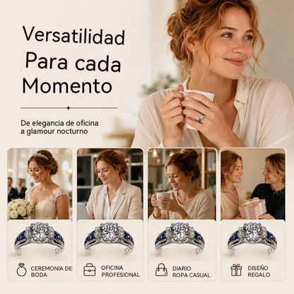 🔥【compre uno y llévese otro gratis】✨ Elegante anillo de cóctel con circonita cúbica: un diseño deslumbrante para iluminar momentos especiales.