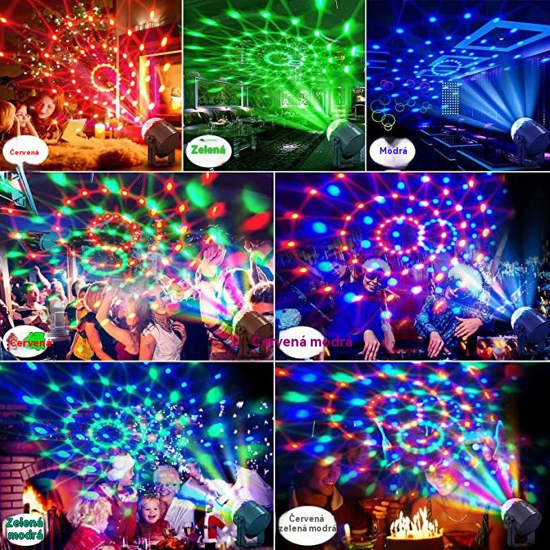 ✨【BOŽIĆNA PONUDA】 50% POPUSTA 🔥 Čarobna rotirajuća šarena disko kugla