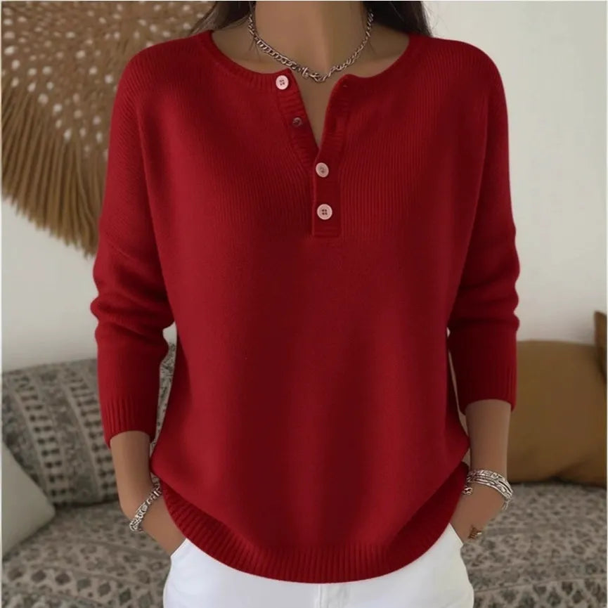 【S–3XL】Novi visokokvalitetni pleteni džemper s kopčanjem na gumbe u stilu kaputa i V-izrezom · Ugodan materijal, udoban za zimu i svakodnevno nošenje