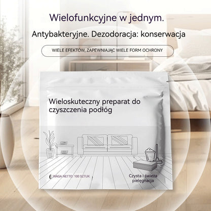 🔥Ostatni dzień 【Rabat 50%】✨200 sztuk wielofunkcyjnych tabletek czyszczących o właściwościach antybakteryjnych i dezodorujących | Nadaje się do podłóg z twardego drewna, parkietu laminowanego, płytek ceramicznych oraz ścian w kamperach