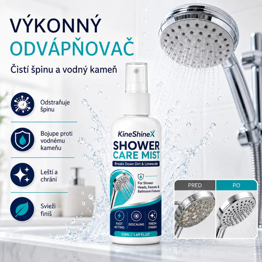 🚿💧Rýchlo pôsobiaci odvápňovací sprej do sprchy