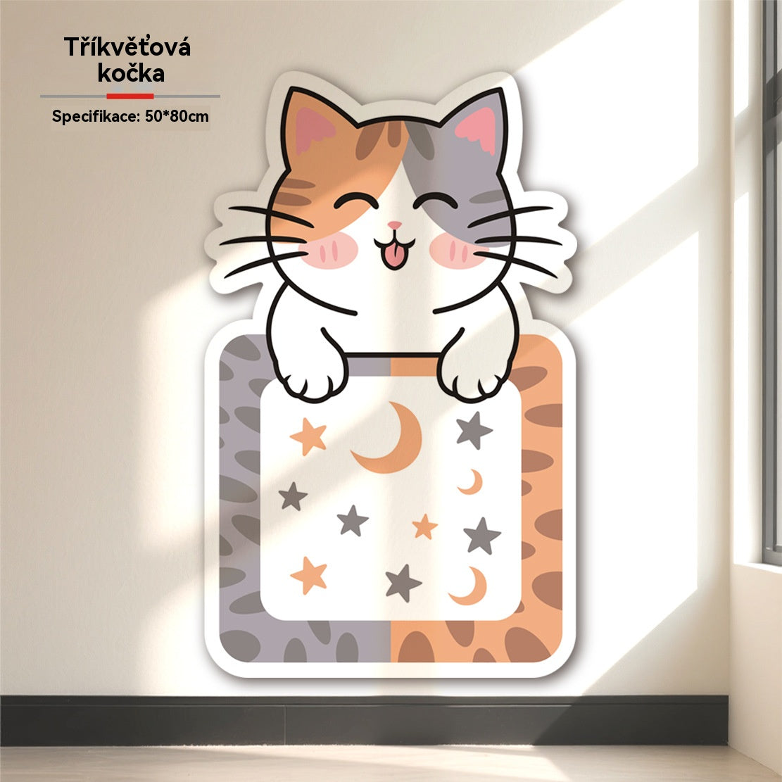 🏆【🔥Gorąca sprzedaż】🐱Automatycznie zamykana deska do drapania dla kota - pionowa deska do drapania w kształcie kostki - nie wymaga instalacji, wystarczy ją przykleić i używać.