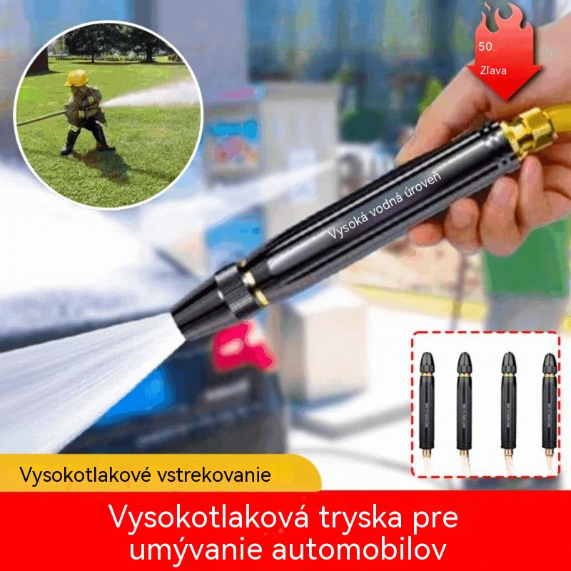 🚗🔥Kúpte 1 a dostanete 1 zadarmo!🔥Nová vysokotlaková tryska na umývanie áut, univerzálna na polievanie kvetín, umývanie áut a čistenie podláh
