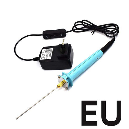 ❄️✨Prijenosni stroj za zavarivanje i elektrotermalno graviranje i rezanje, pogodan za rezanje materijala poput pjene niske gustoće i filmova.