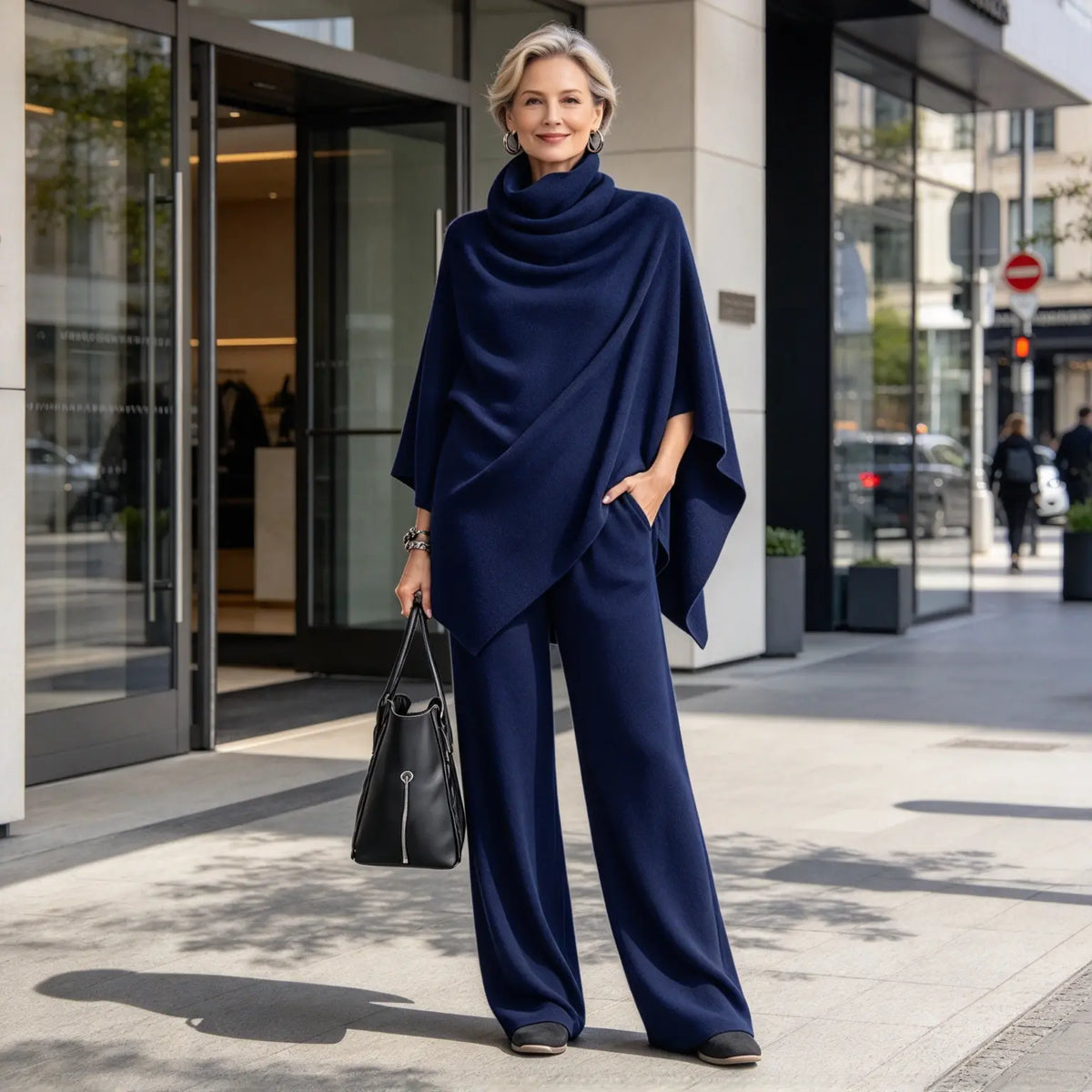 ❄️✨ Zestaw damski z imitacją zamszu — Ciepły, elegancki i prosty, idealny na zimowe stylizacje 💃🧥